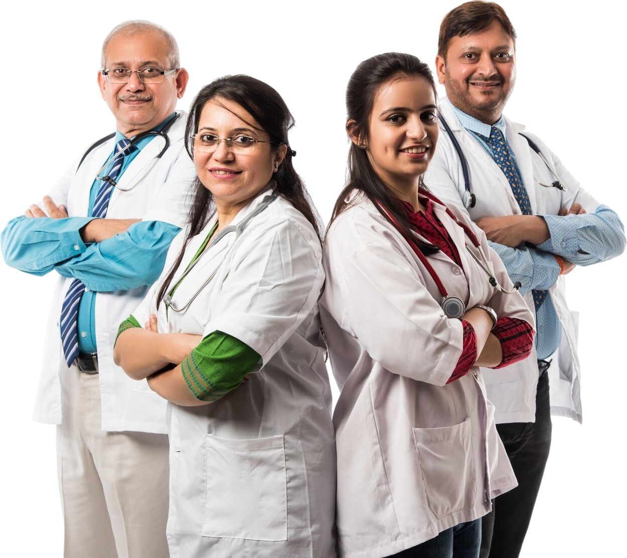 Hands holding magnifying glass with healthcare plus icon — BDAF objectives
