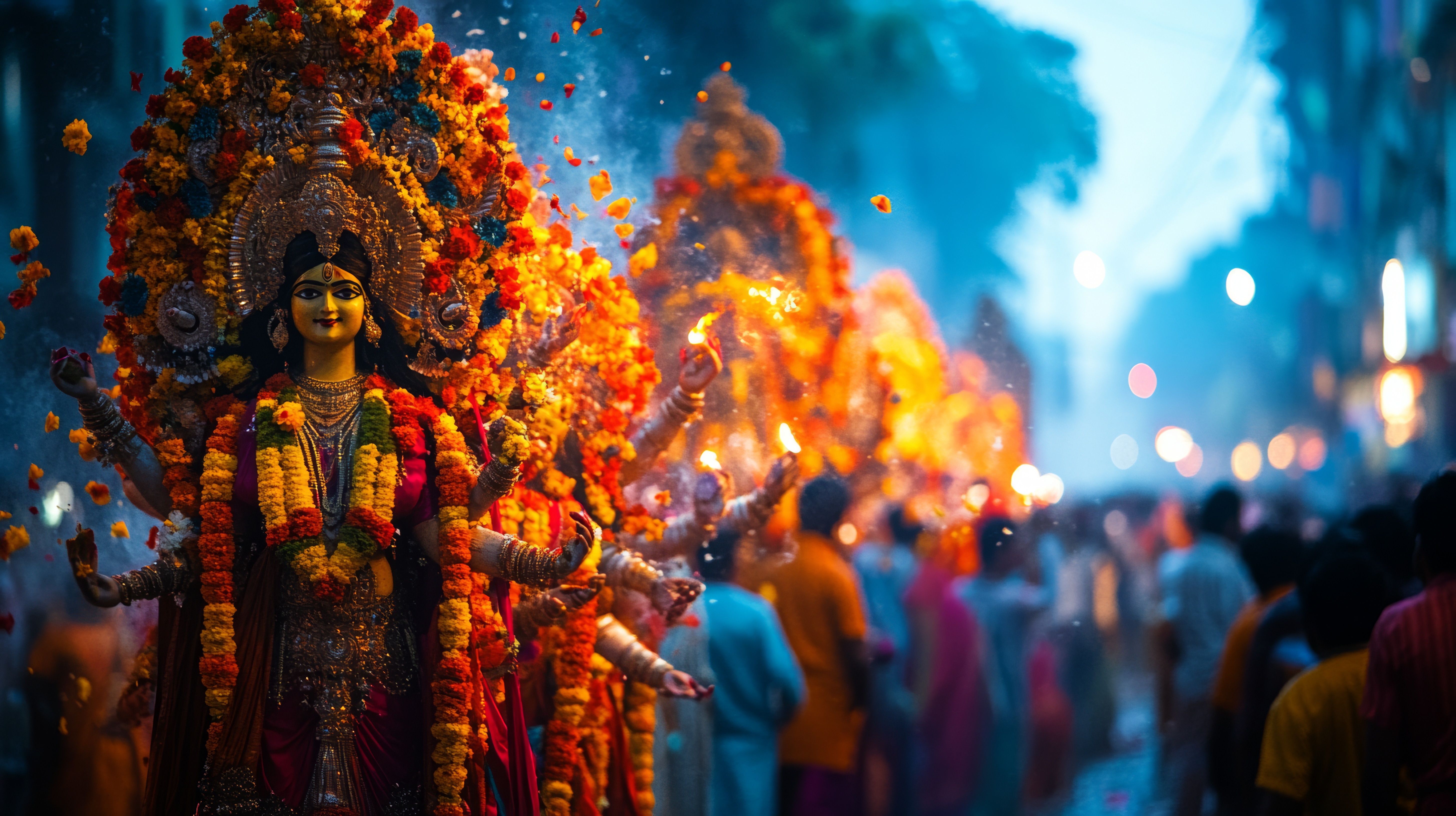 Durga Puja festival in Kolkata